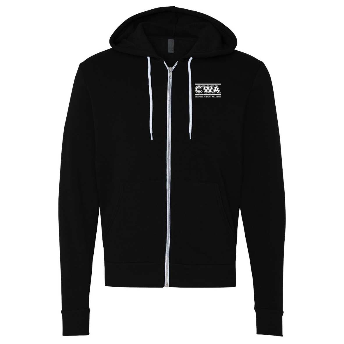 Charles Wright Academy Unisex Fleece Full-Zip Hoodie