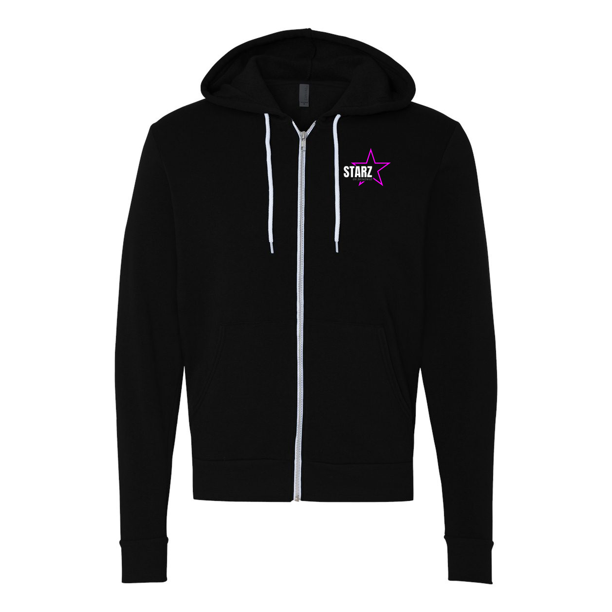 Starz on Broadway BELLA + CANVAS Unisex Fleece Full-Zip Hoodie