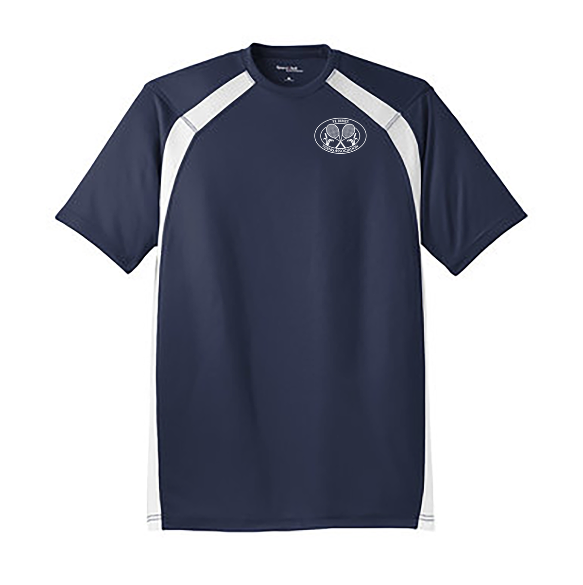 St. James Tennis Association Men's Dry Zone® Colorblock Crew