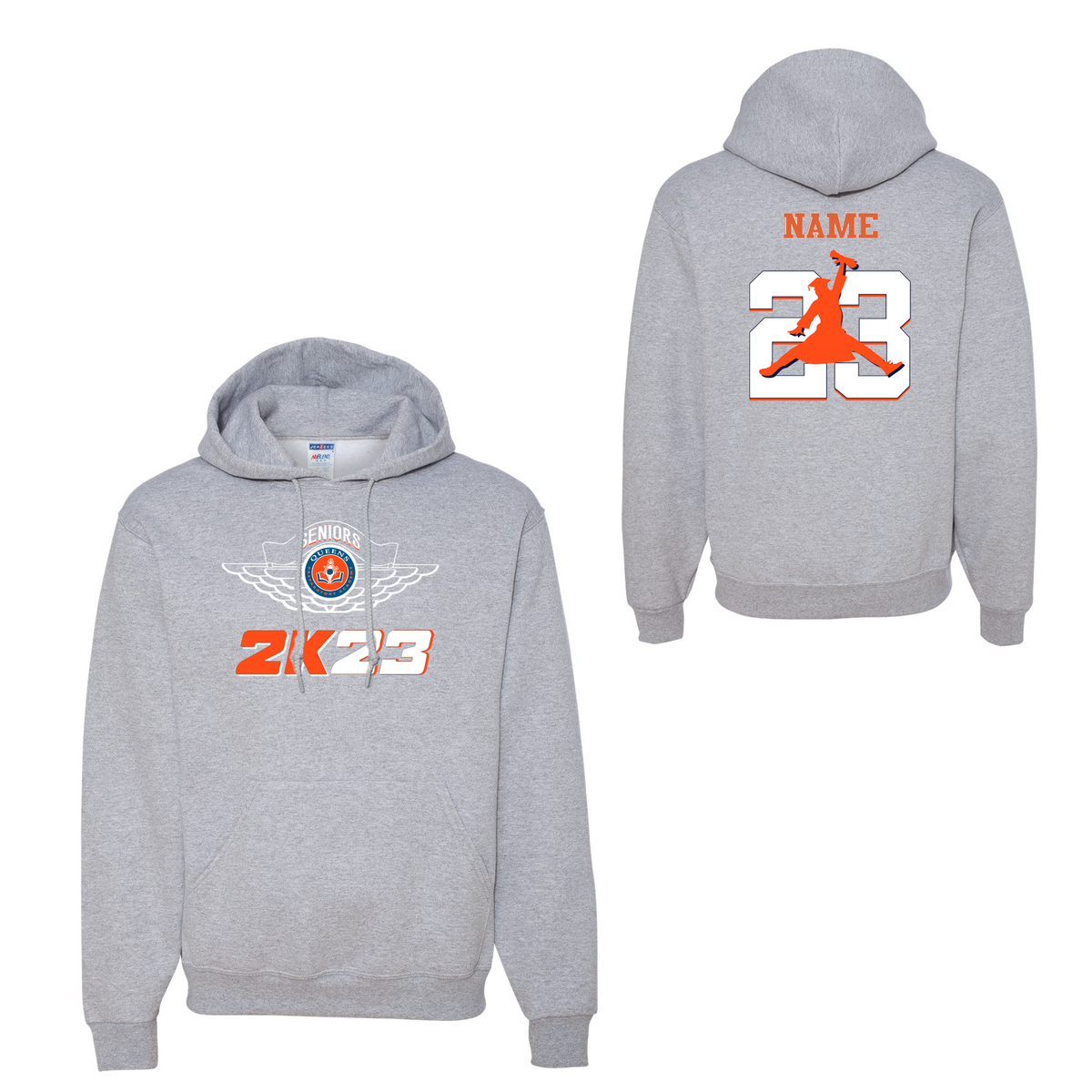 Queens Prep Academy JERZEES NuBlend Sweatshirt