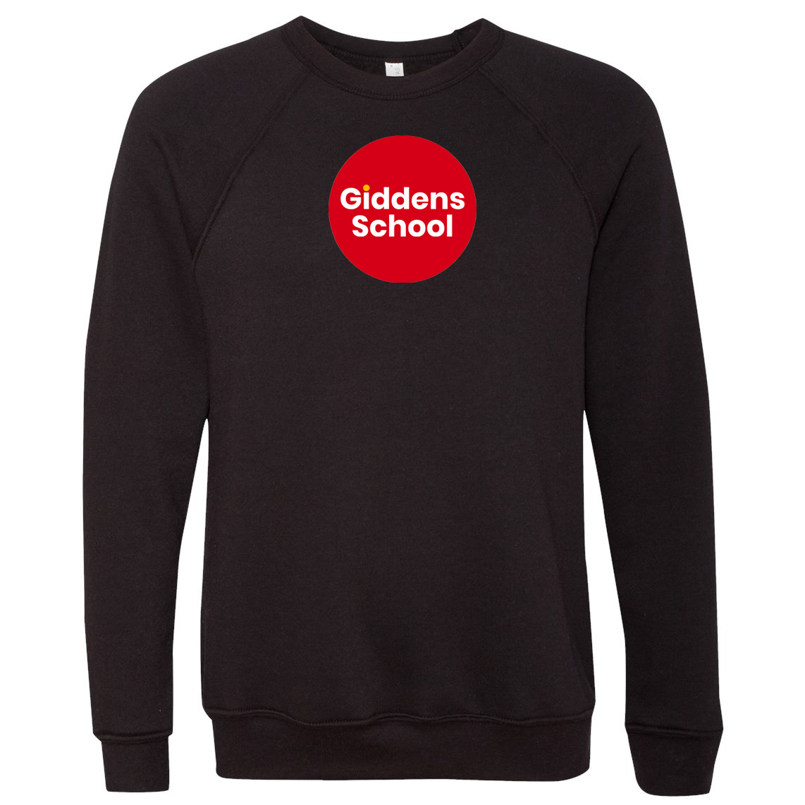 Giddens School Unisex Sponge Fleece Raglan Crewneck Sweatshirt
