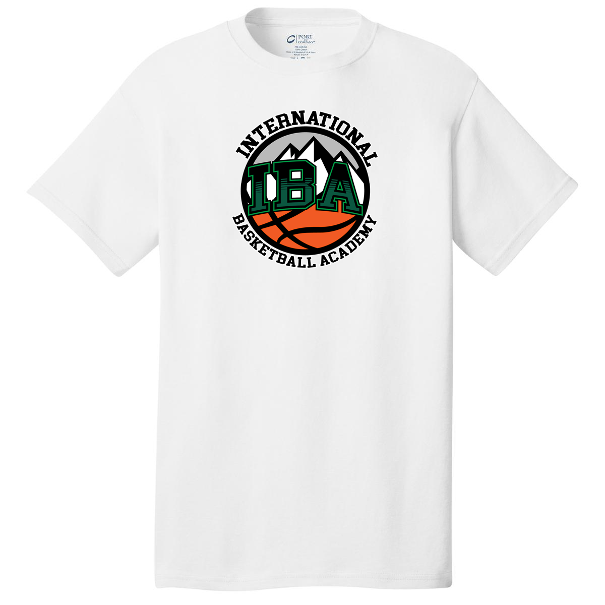 International Basketball Academy Port & Company® Core Cotton Tee