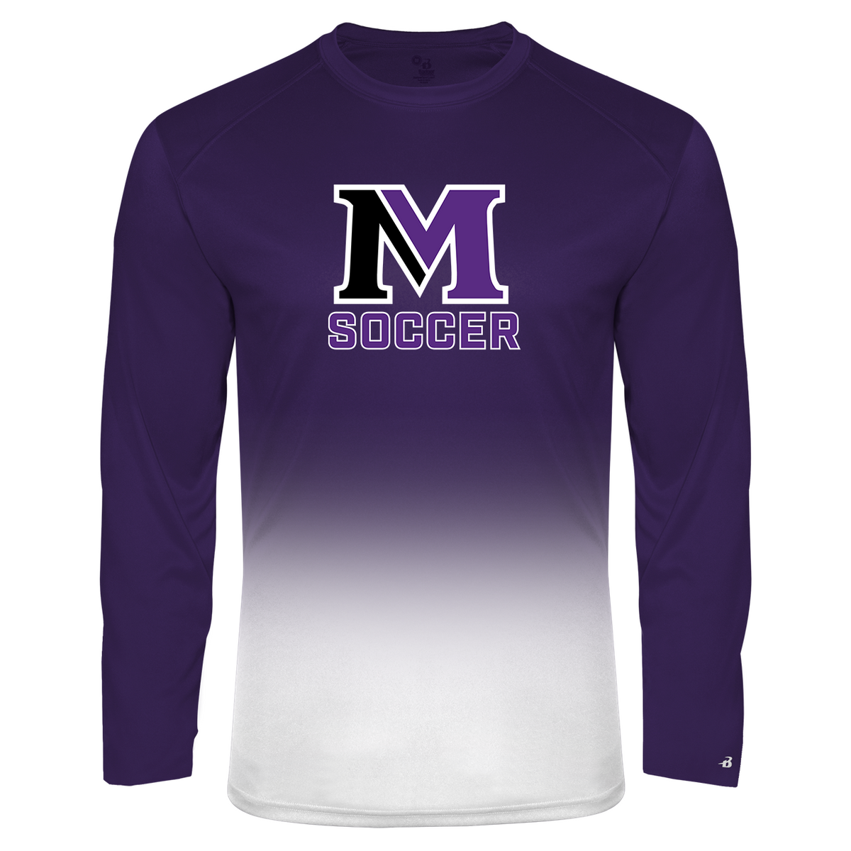 Masters School Ombre Long Sleeve T-Shirt
