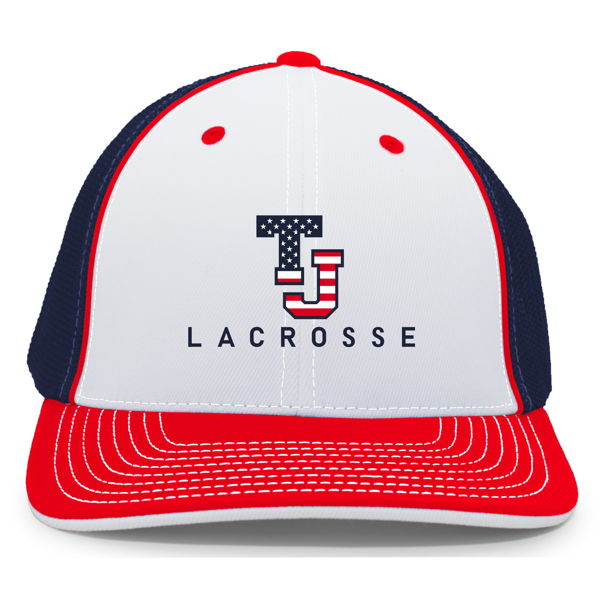 TJHS Lacrosse Flexfit Trucker