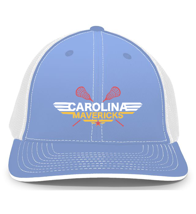 Carolina Maverick Lacrosse Pacific Headwear Flexfit Trucker