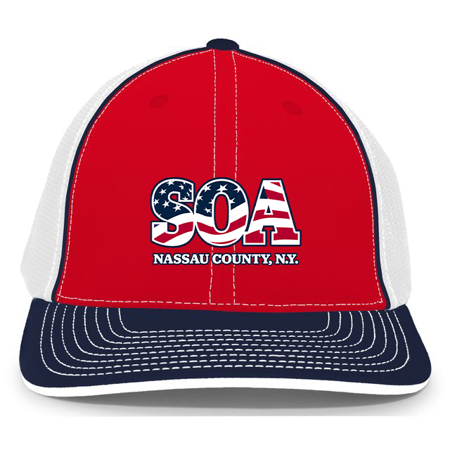 SOA NCPD Pacific Headwear Flexfit Trucker