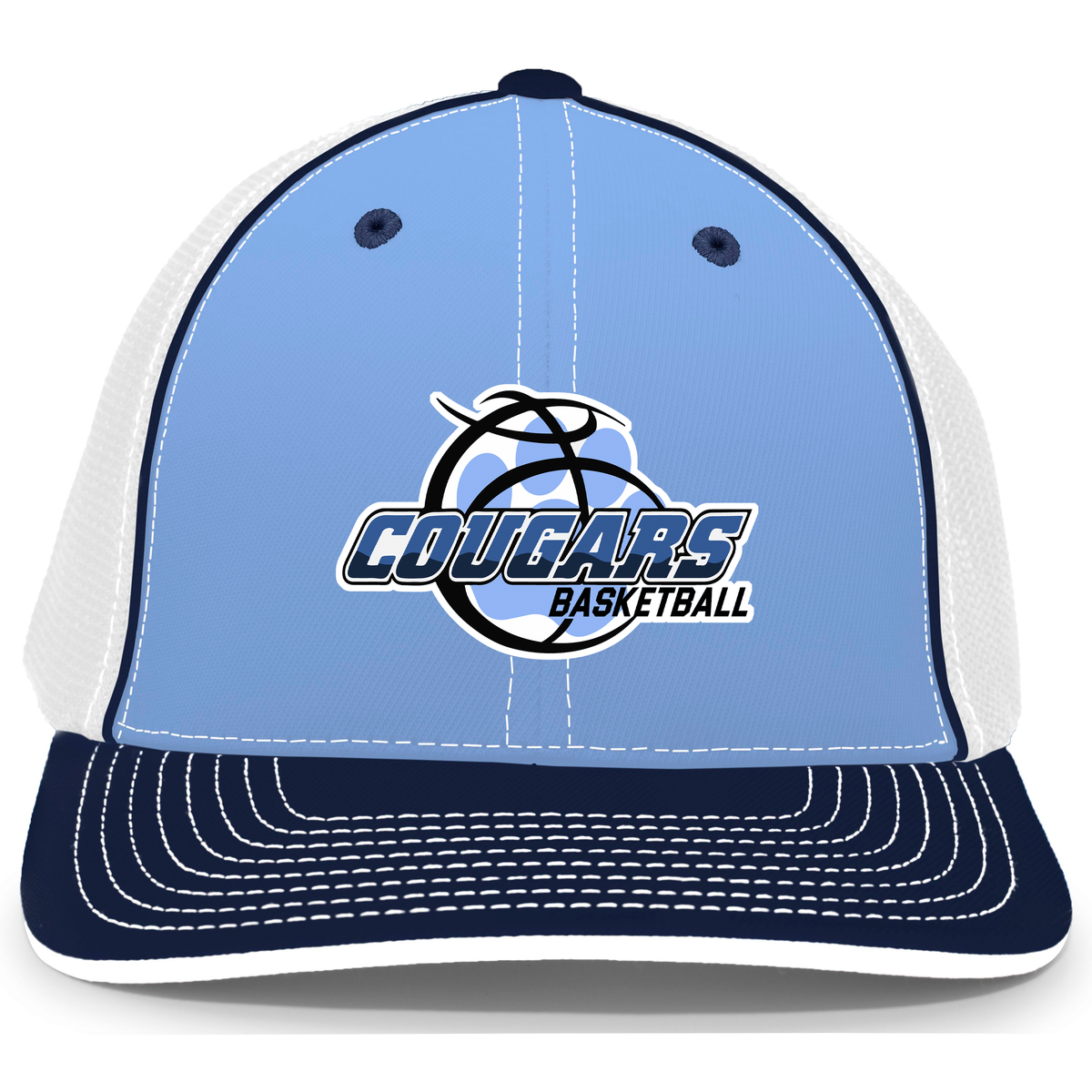 Carroll County Cougars Pacific Headwear Trucker Hat