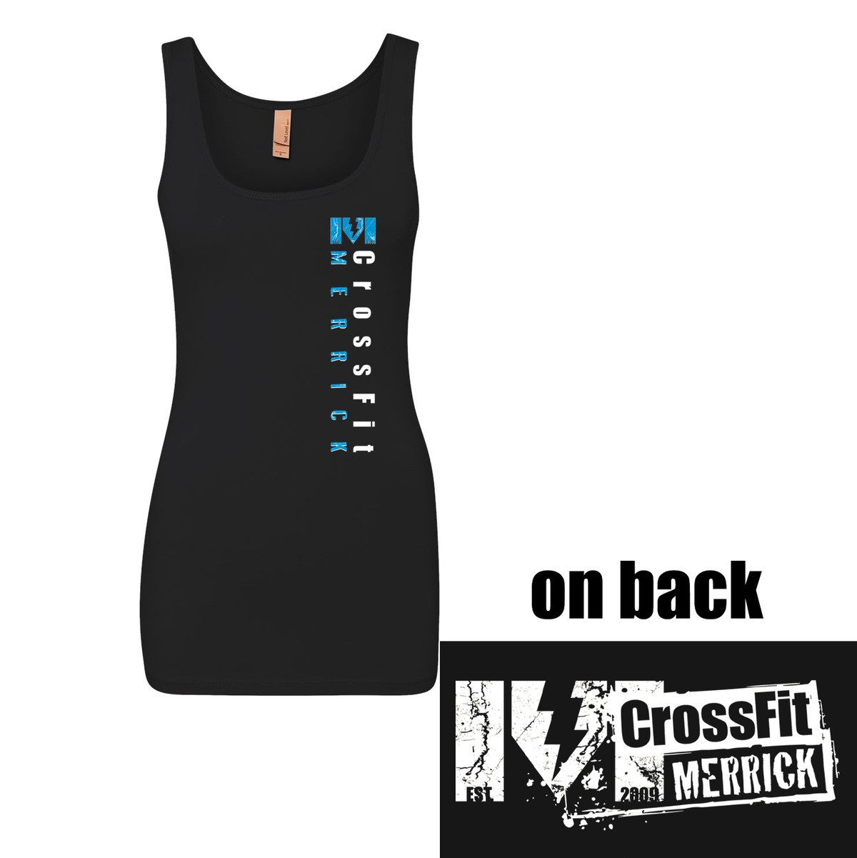 Merrick CrossFit Spandex Racerbank Tank