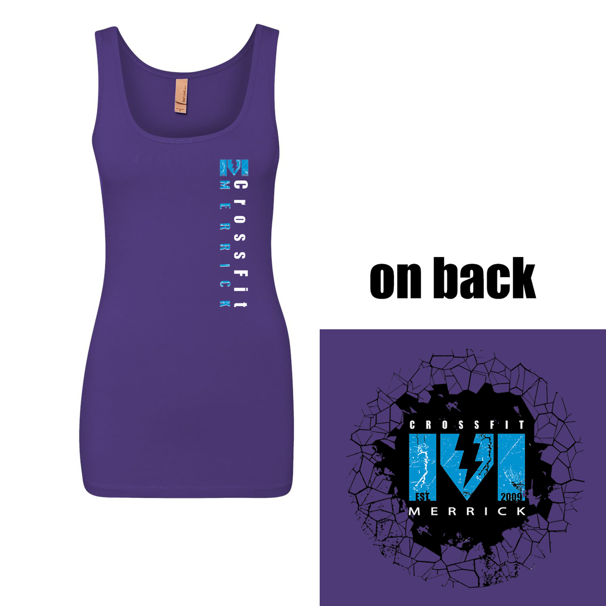 Merrick CrossFit Spandex Racerbank Tank