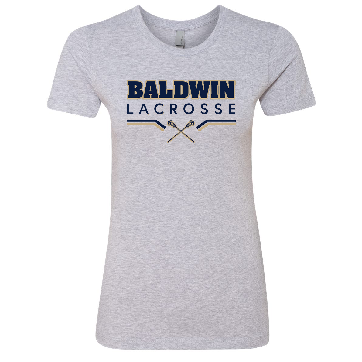 Baldwin HS Girls Lacrosse Women's Cotton T-Shirt