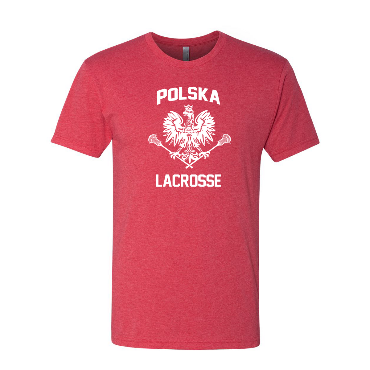 Polska Lacrosse Next Level Triblend Short Sleeve Crew
