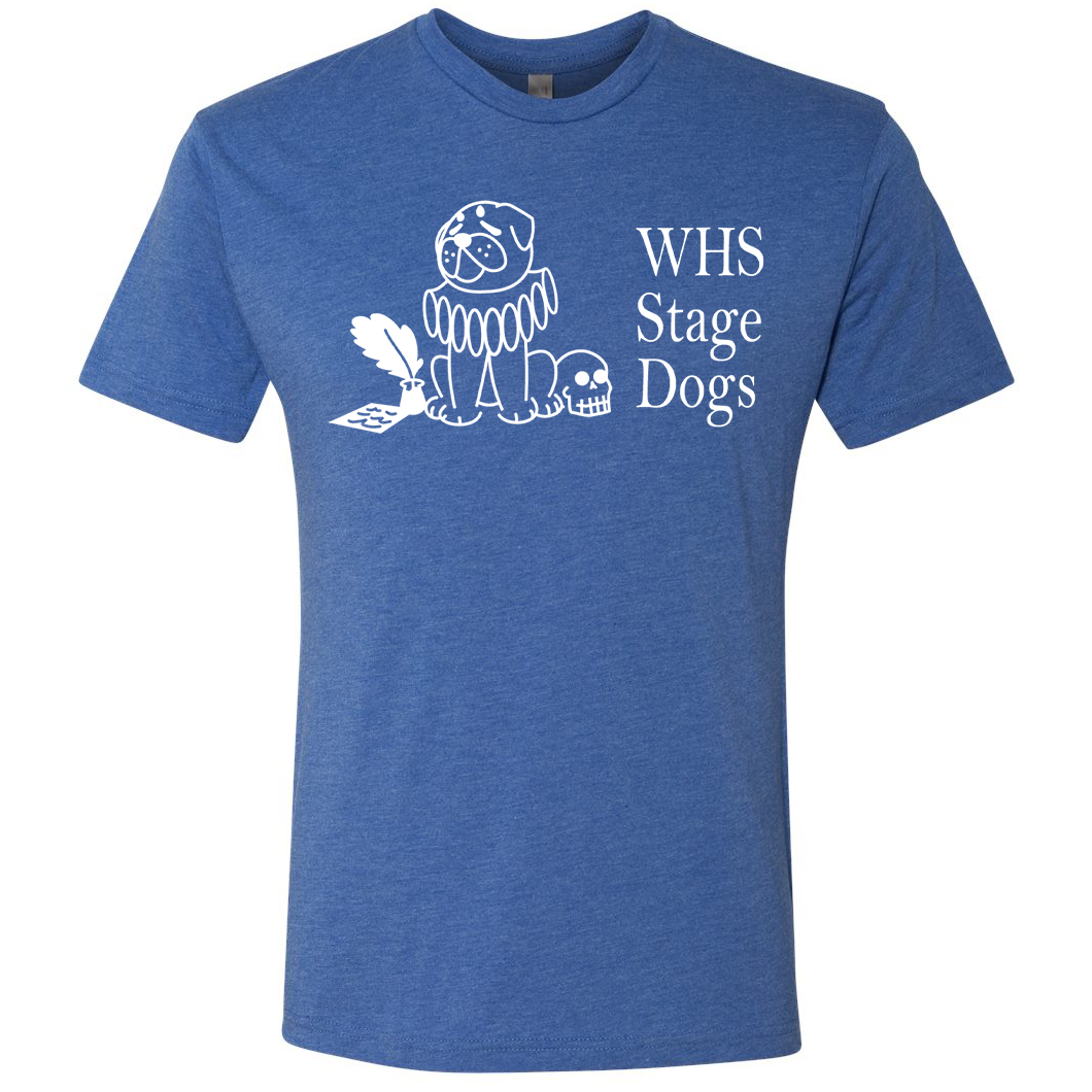 Westerly HS Drama Club Next Level Triblend Short Sleeve Crew