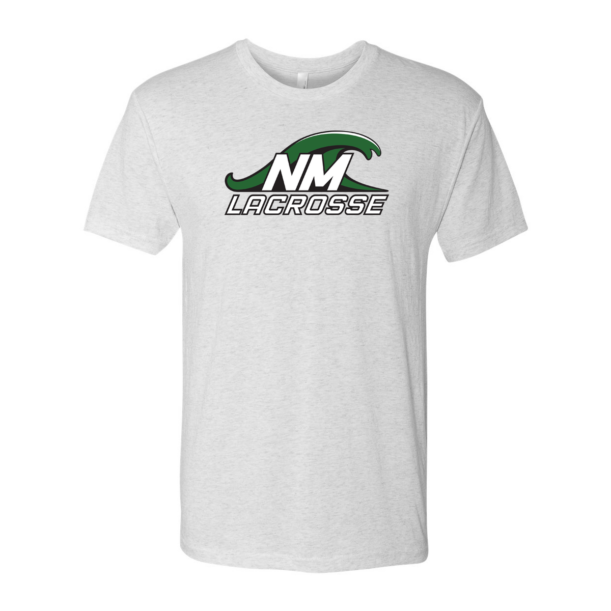 New Milford Youth Lacrosse Next Level Triblend Short Sleeve Crew