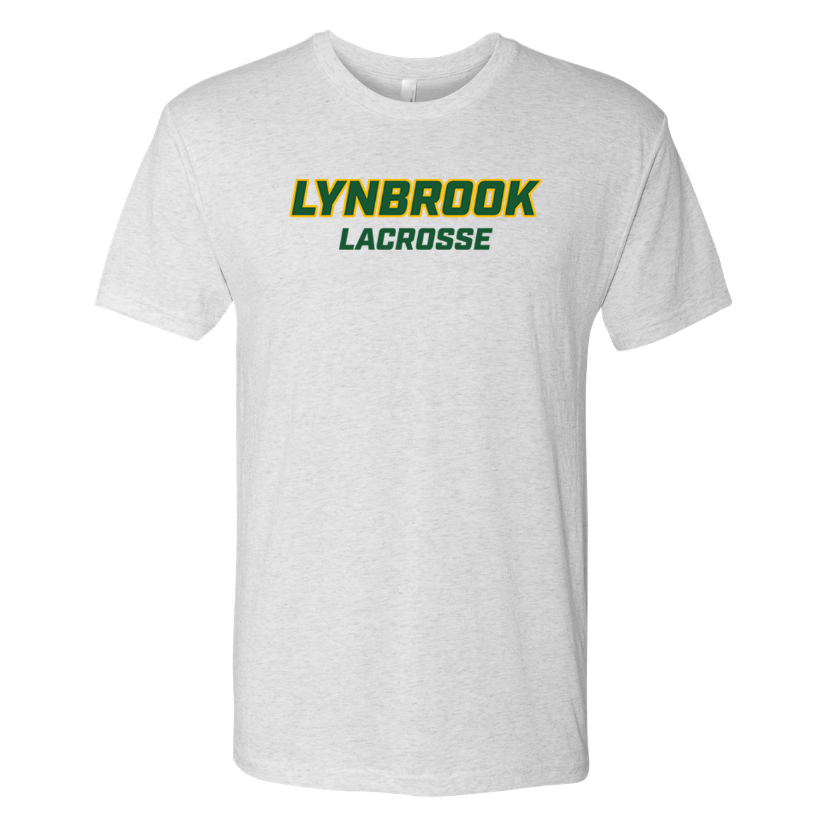 Lynbrook PAL Lacrosse Next Level Triblend Short Sleeve Crew
