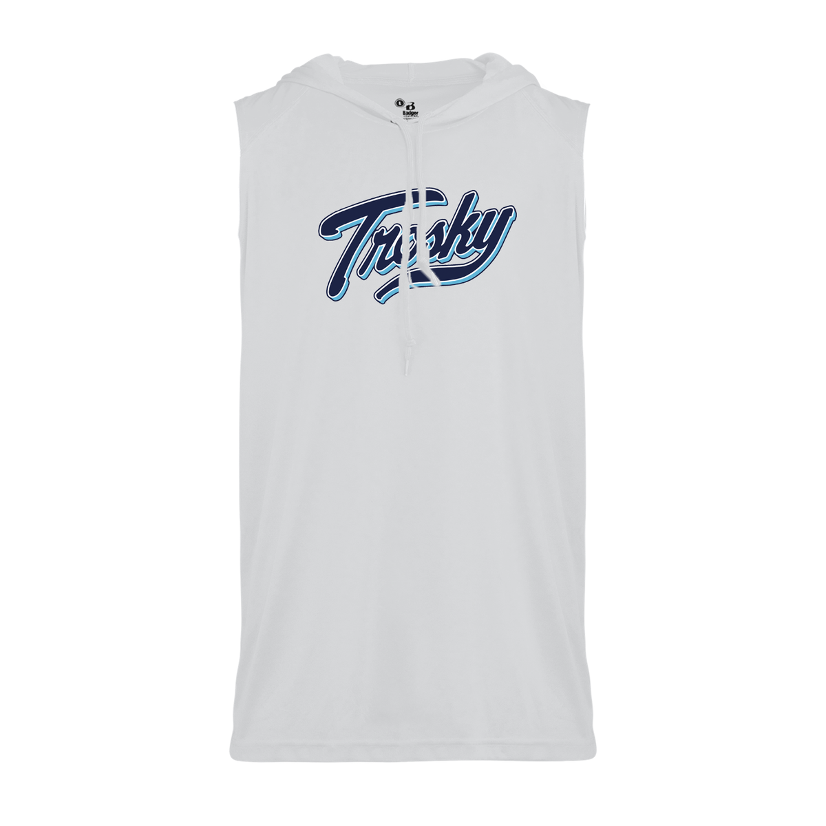 Trosky Baseball Sleeveless Hood Tee