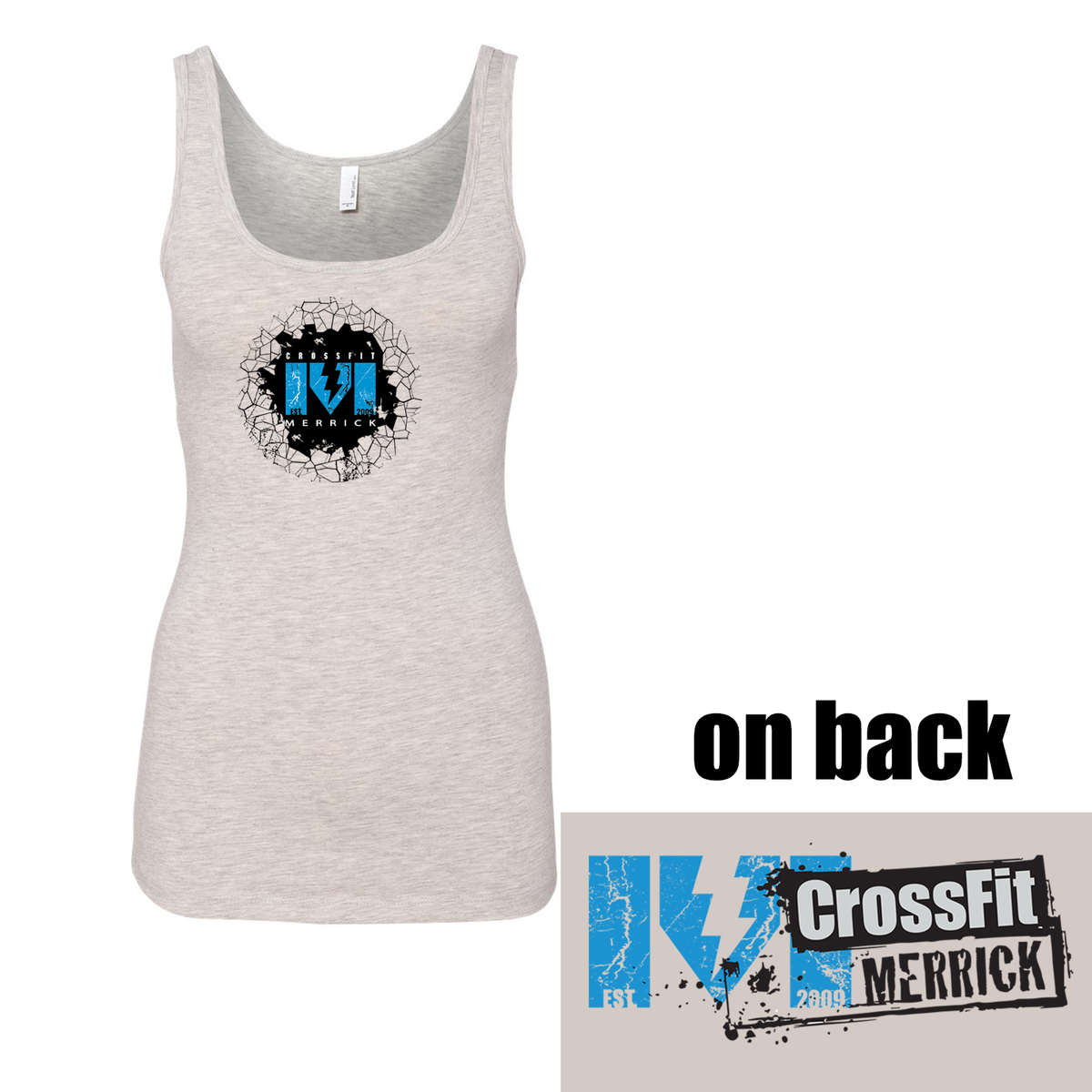 Merrick CrossFit Spandex Racerbank Tank