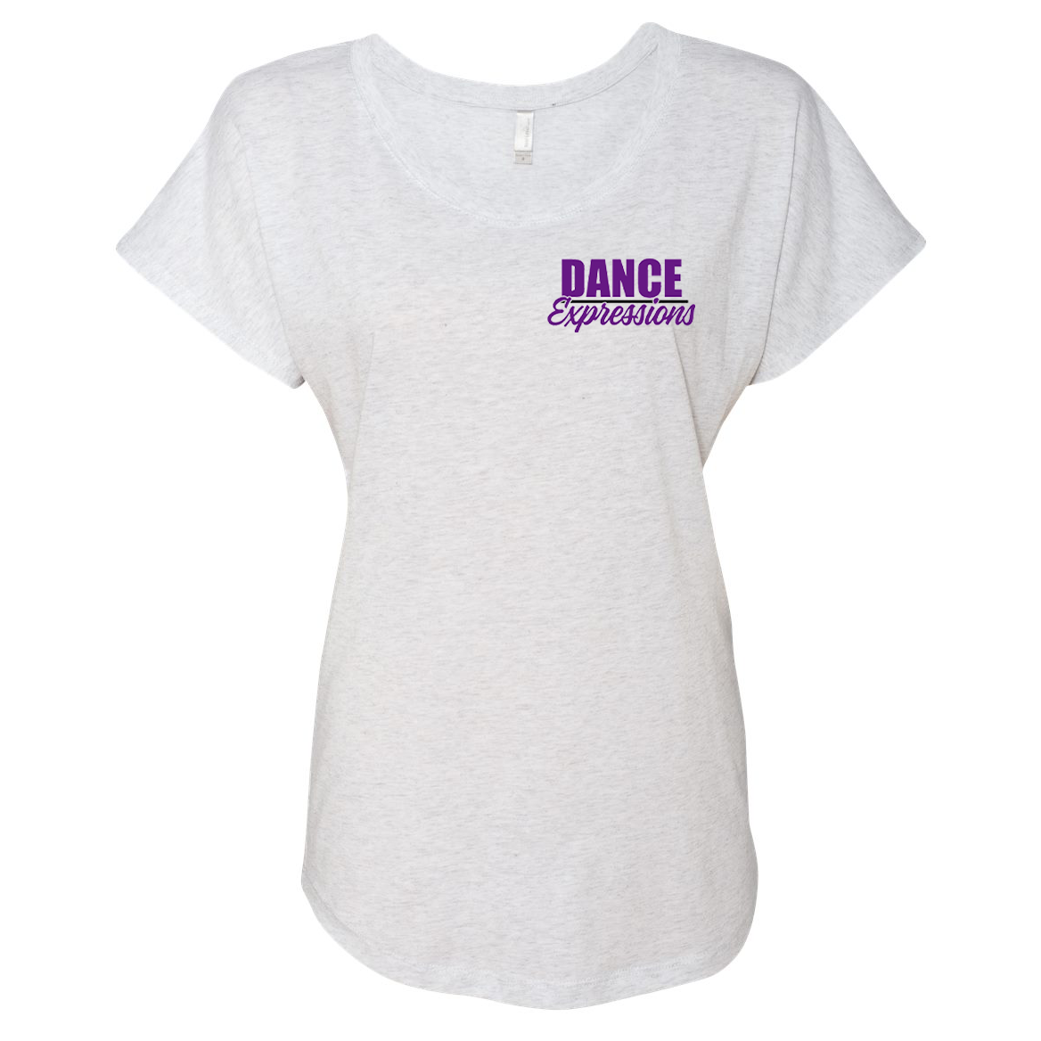 Dance Expressions Womens Short Sleeve Dolman