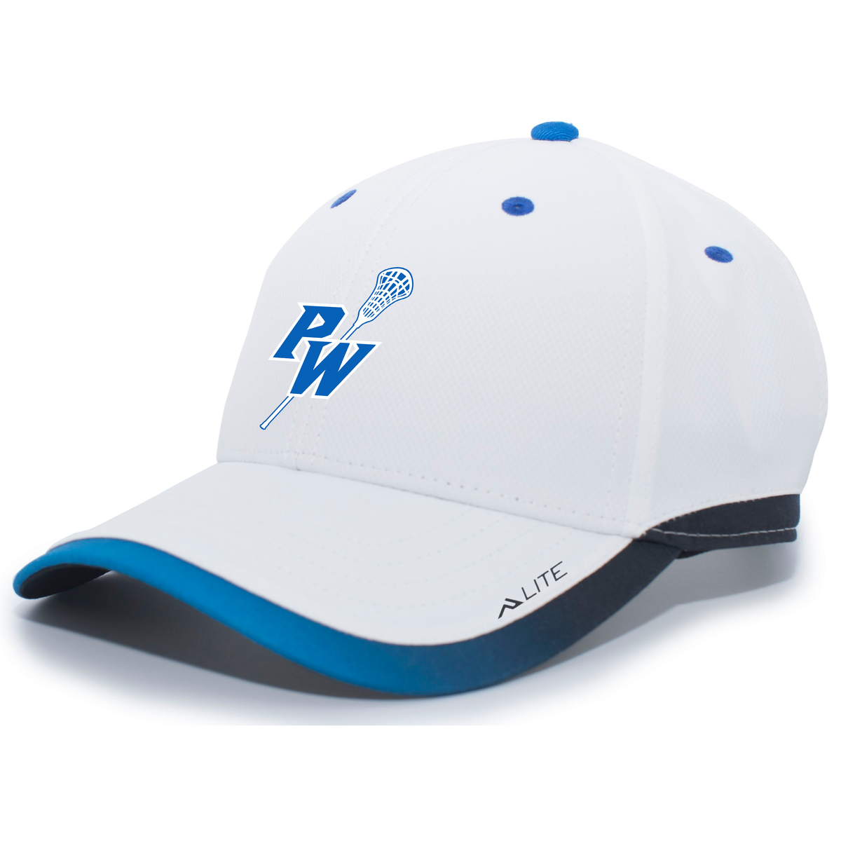 Port Washington Girls Lacrosse Hook-And-Loop Cap