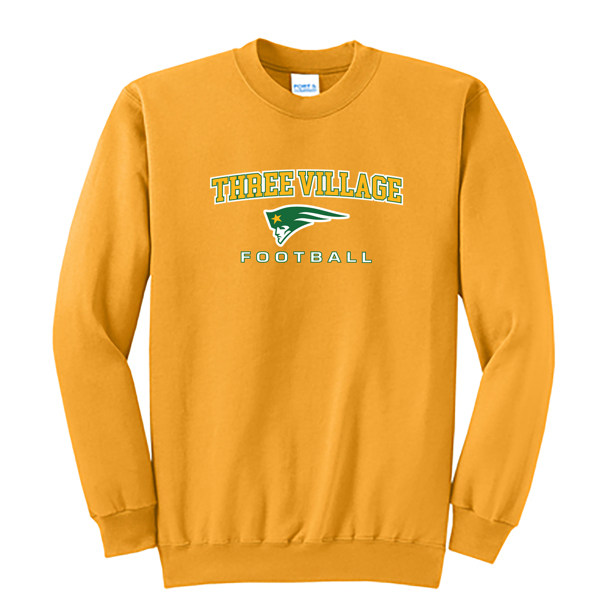 Three Village Football Crew Neck Sweatshirt