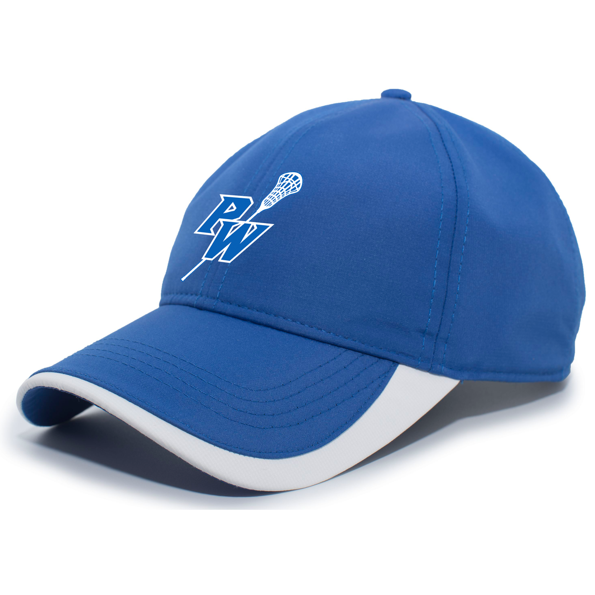 Port Washington Girls Lacrosse Lite Series Cap With Trim