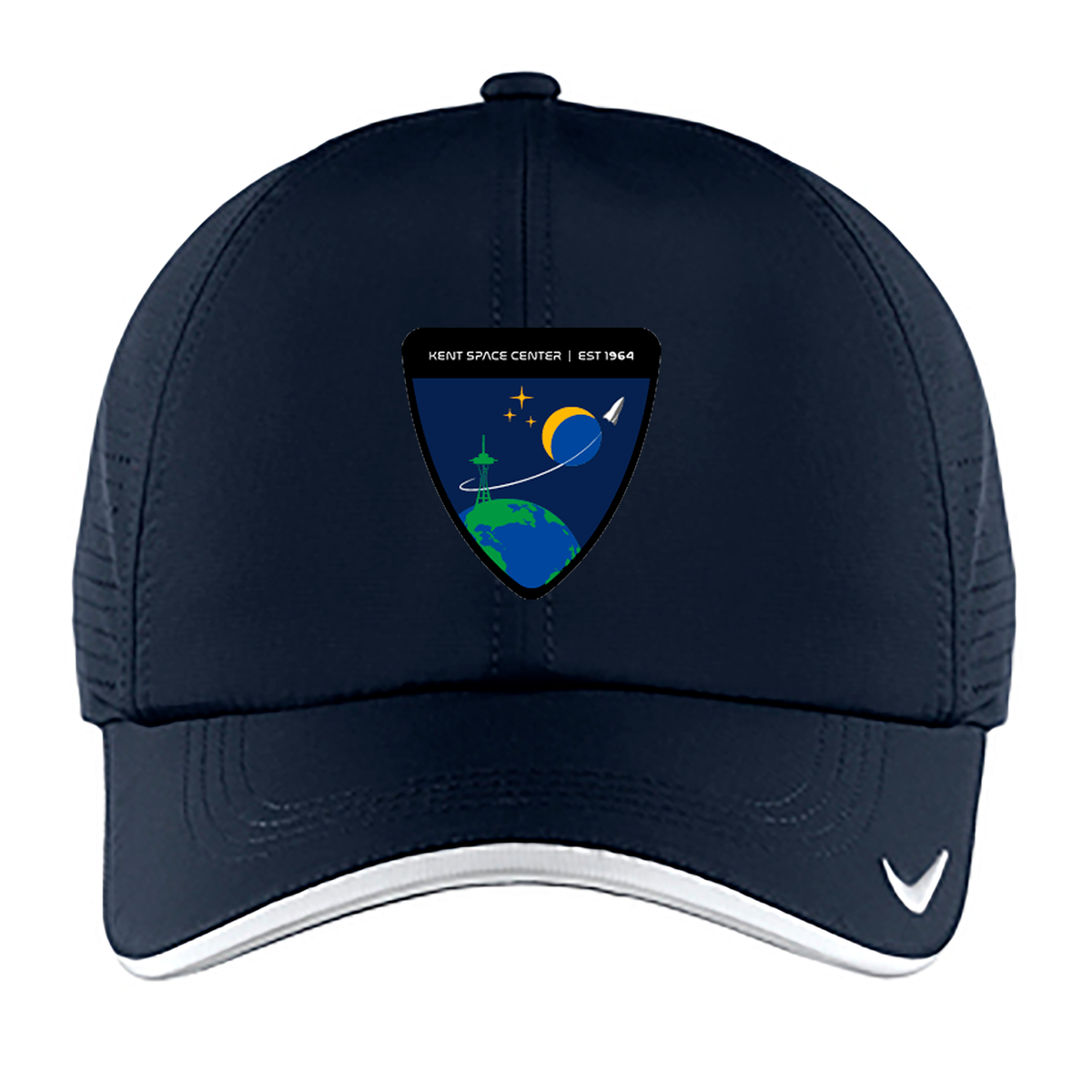 Boeing Kent Space Center Nike Dri-FIT Swoosh Perforated Logo Patch Hat