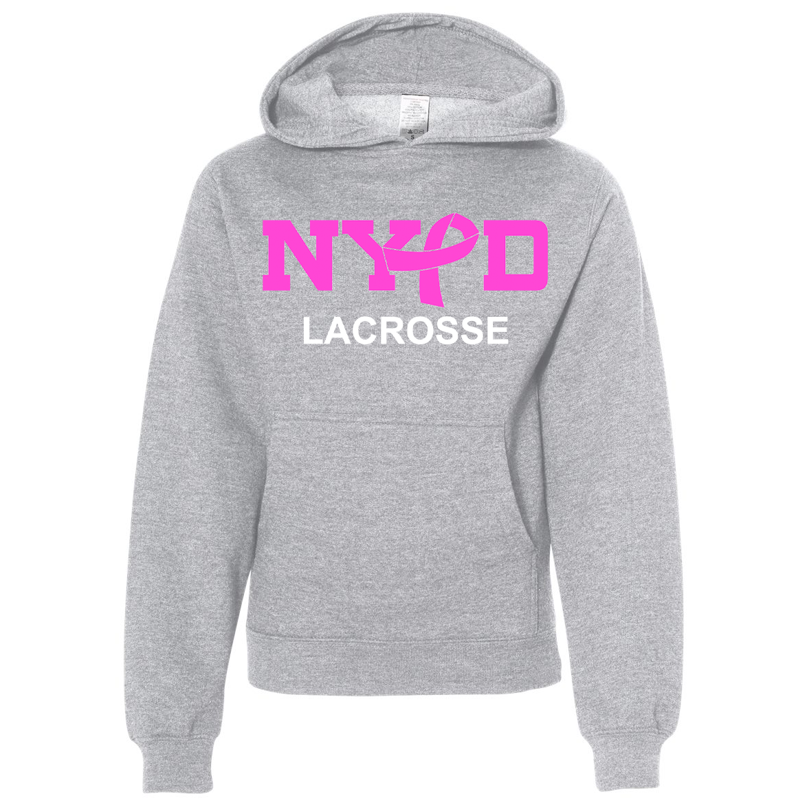 NYPD Lacrosse Youth Midweight Hooded Sweatshirt