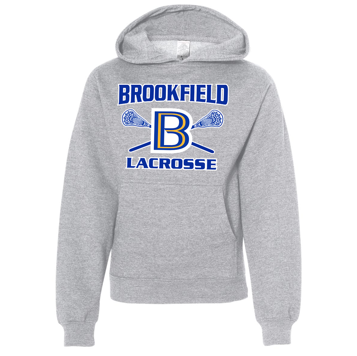 Brookfield Lacrosse Youth Midweight Hooded Sweatshirt