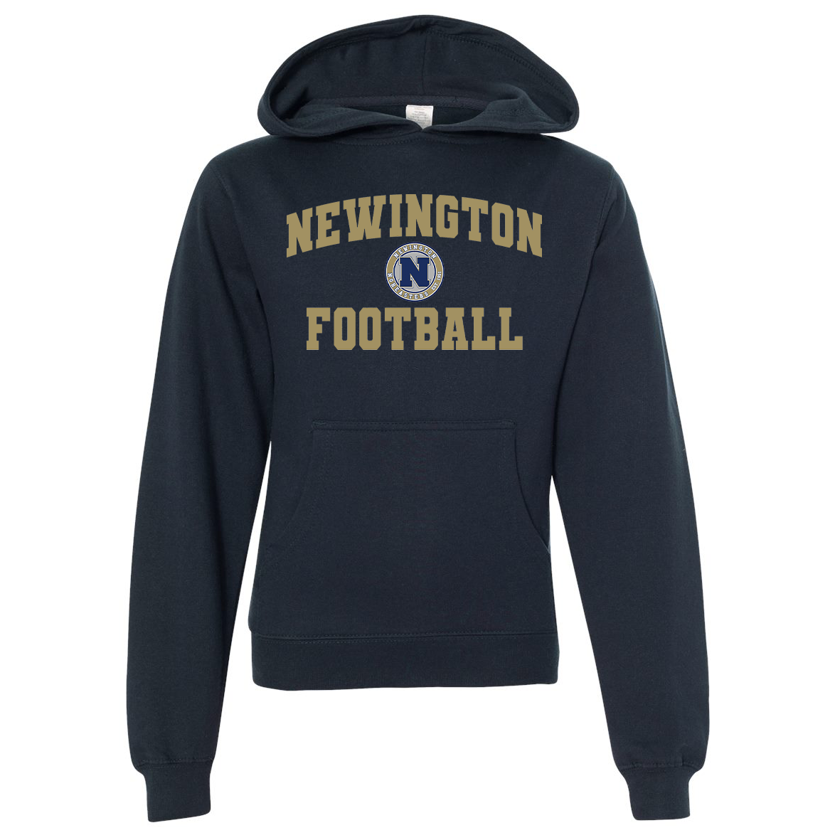 Newington HS Football Youth Midweight Hooded Sweatshirt