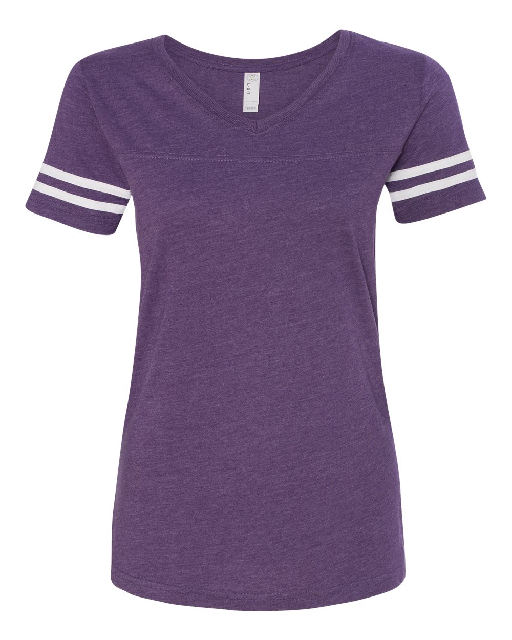 Sample Women's Football V-Neck Fine Jersey Tee