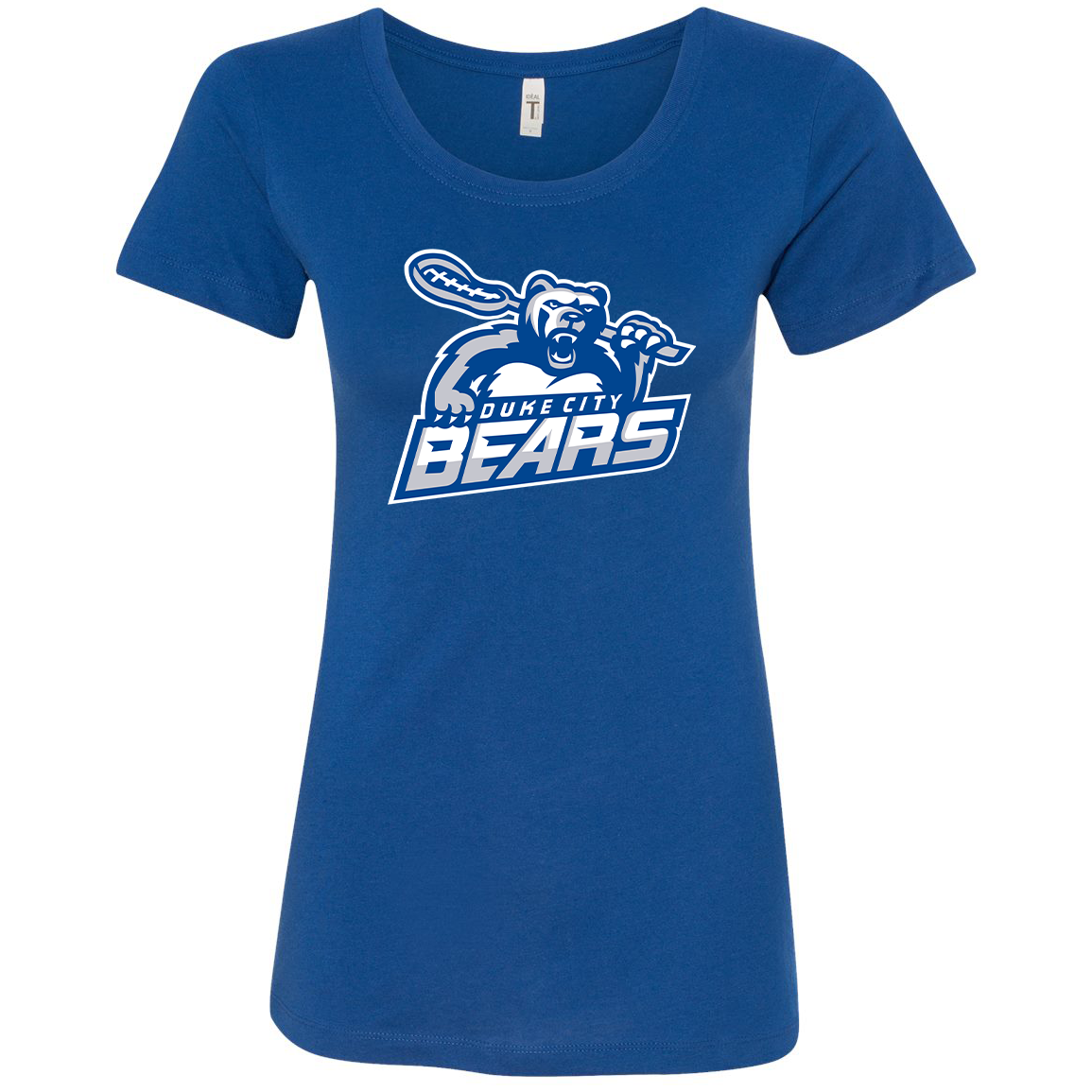 Duke City Bears Lacrosse Next Level Women’s Triblend Short Sleeve Crew