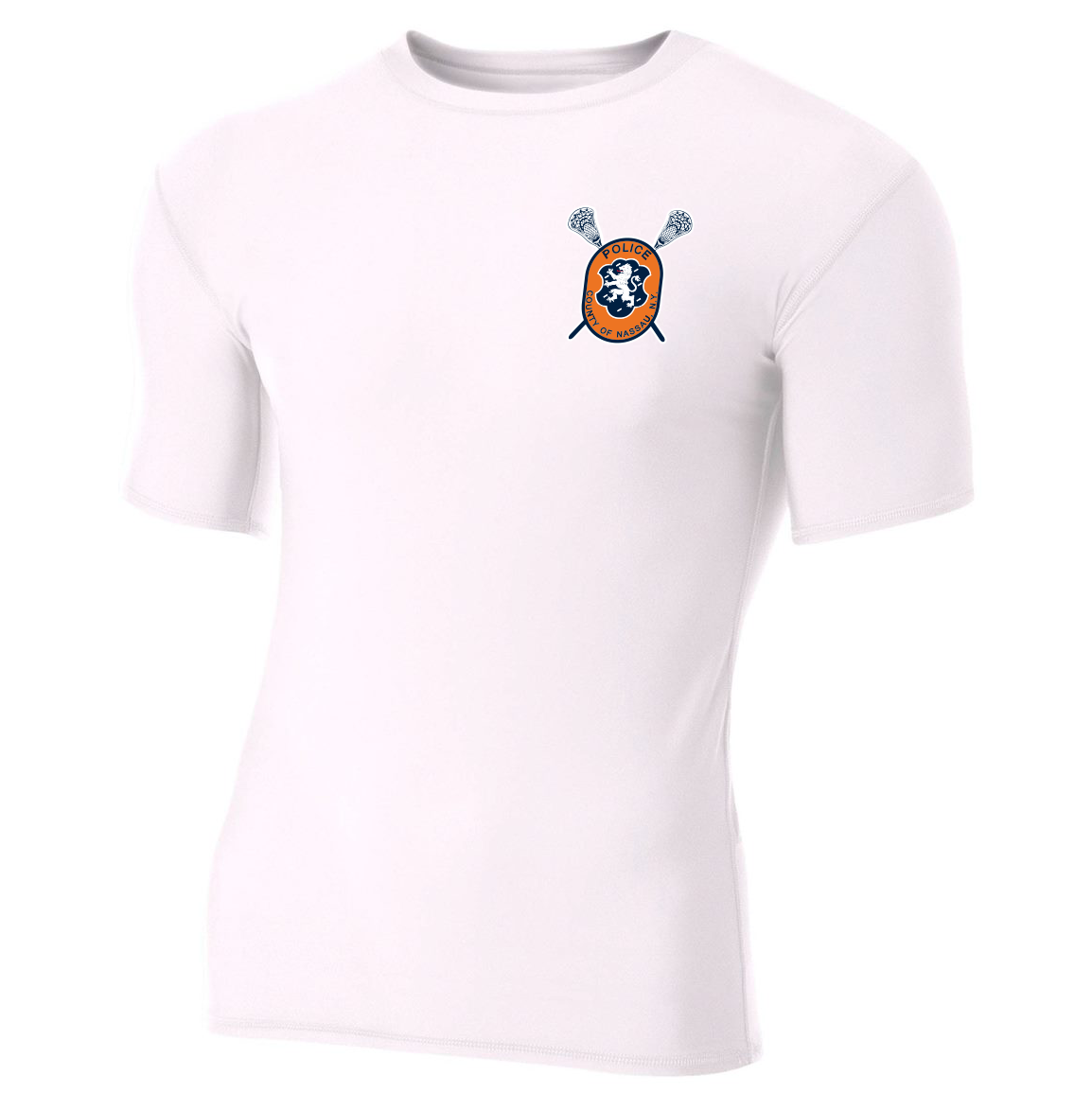 NCPD Lacrosse Short Sleeve Compression Crew