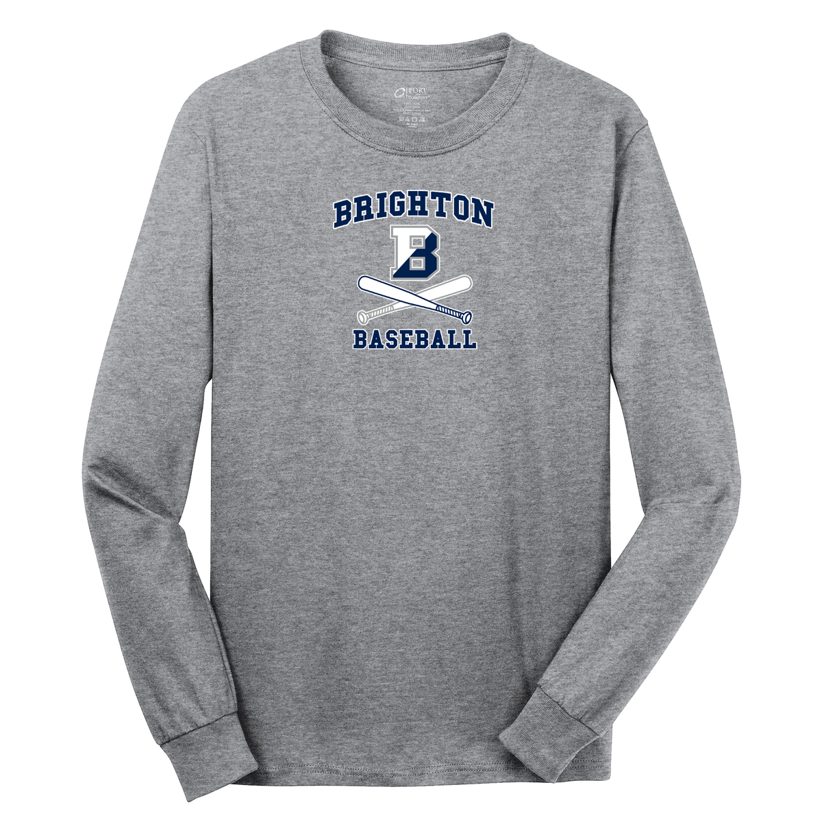 Brighton Baseball Cotton Long Sleeve Shirt