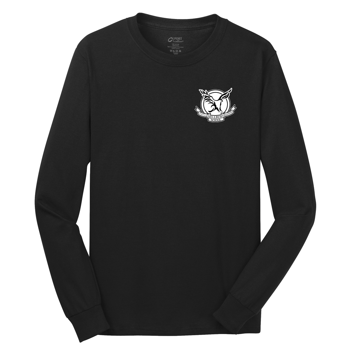 Millbury Street Elementary Cotton Long Sleeve Shirt