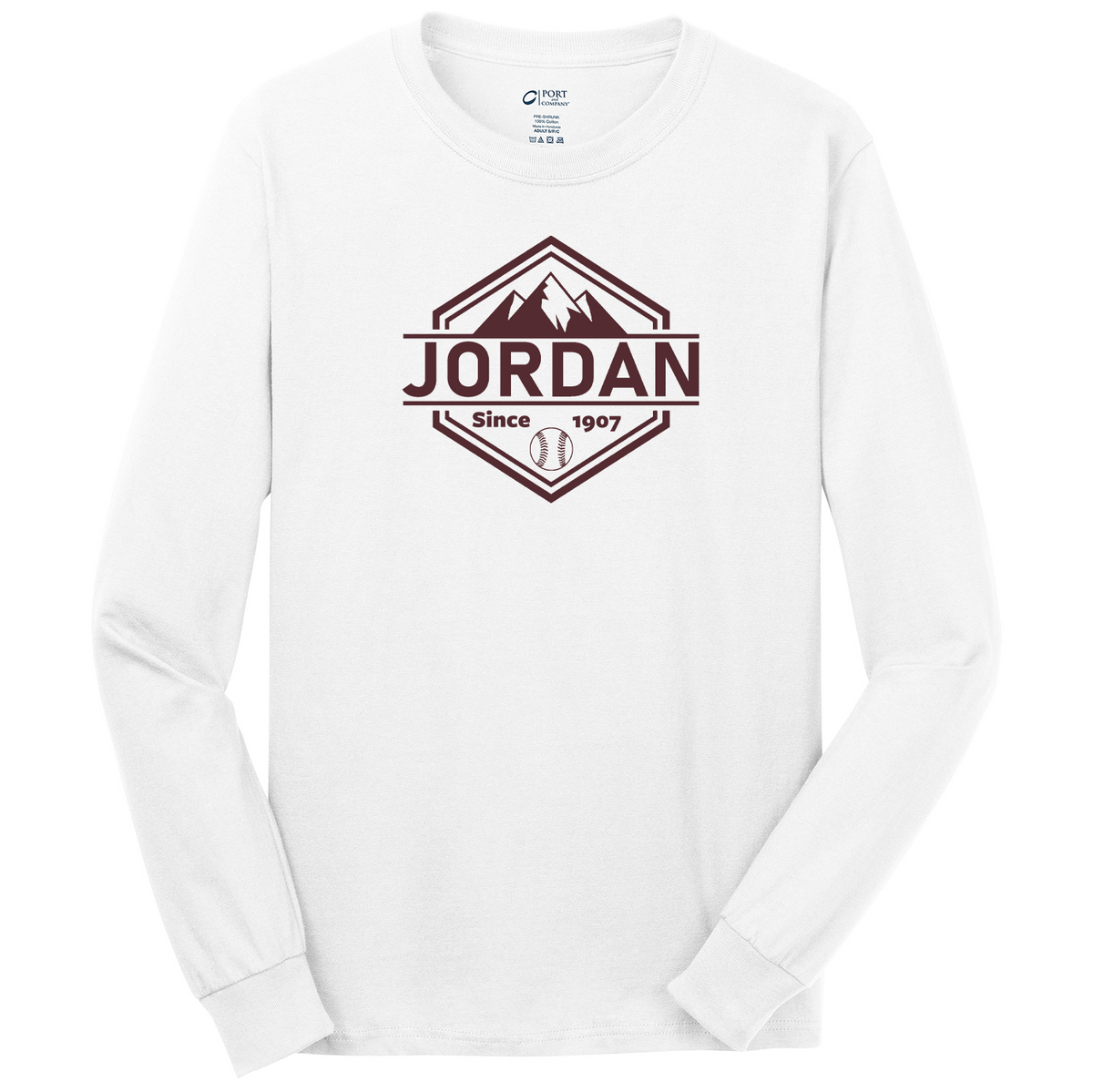Jordan Baseball Cotton Long Sleeve Shirt Blatant Team Store