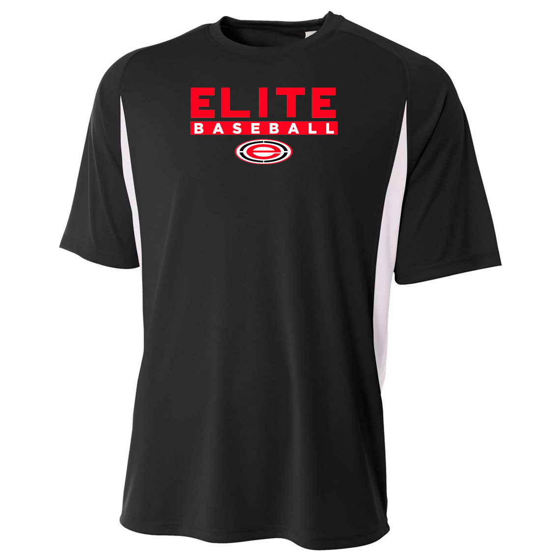 LI Elite Baseball Color Block Short Sleeve Performance Tee