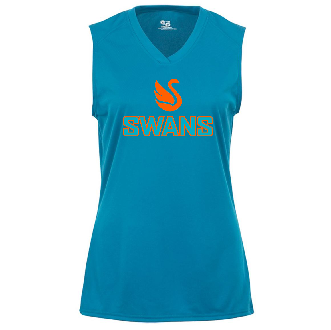 Swans Lacrosse Girls Sleeveless T-Shirt