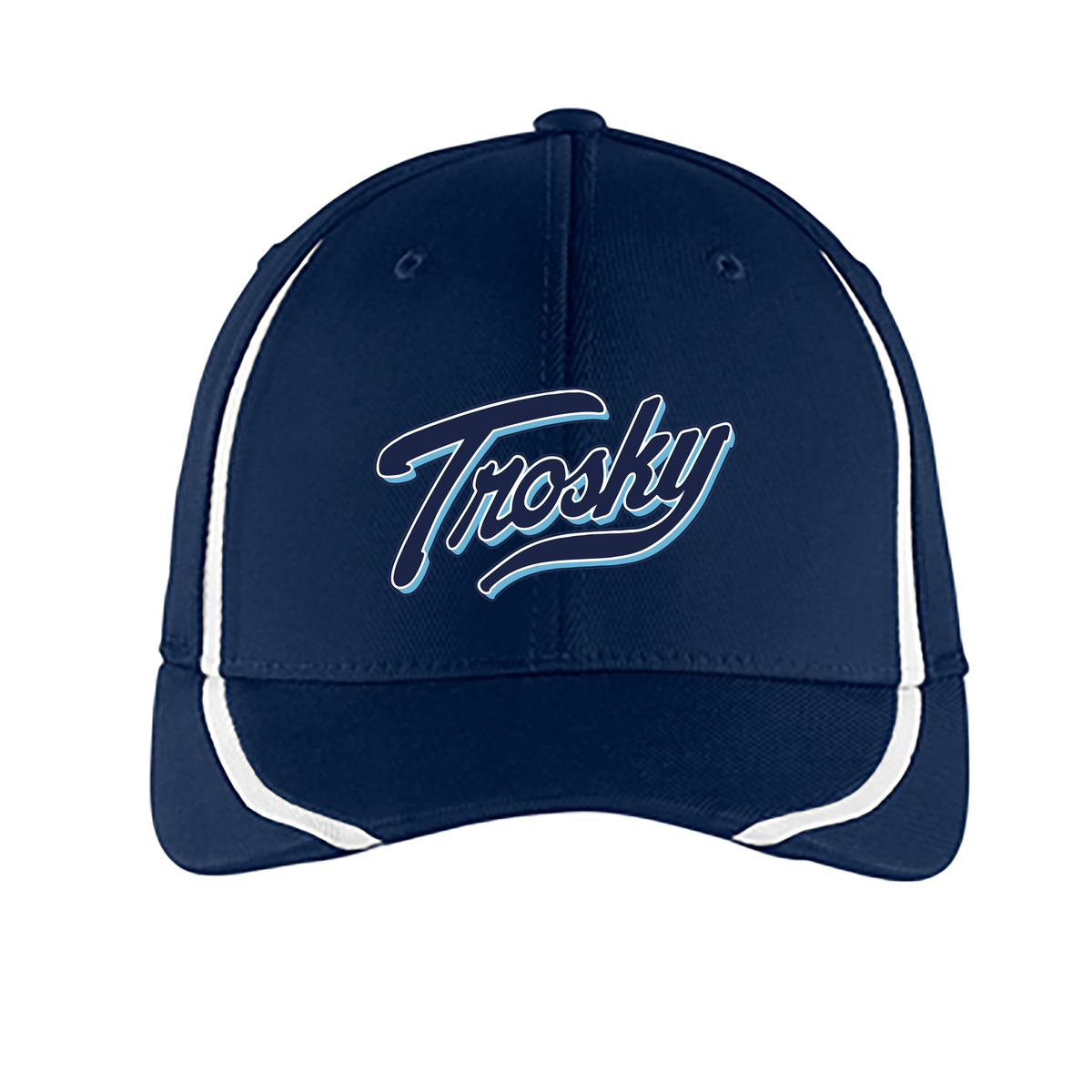 Trosky Baseball Flexfit Performance Colorblock Cap