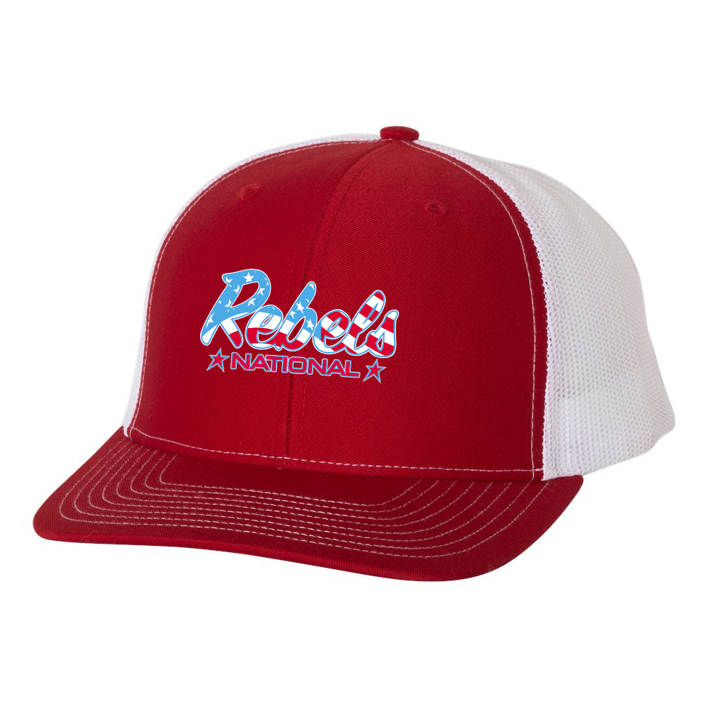 Rebels LC National Snapback Trucker Cap