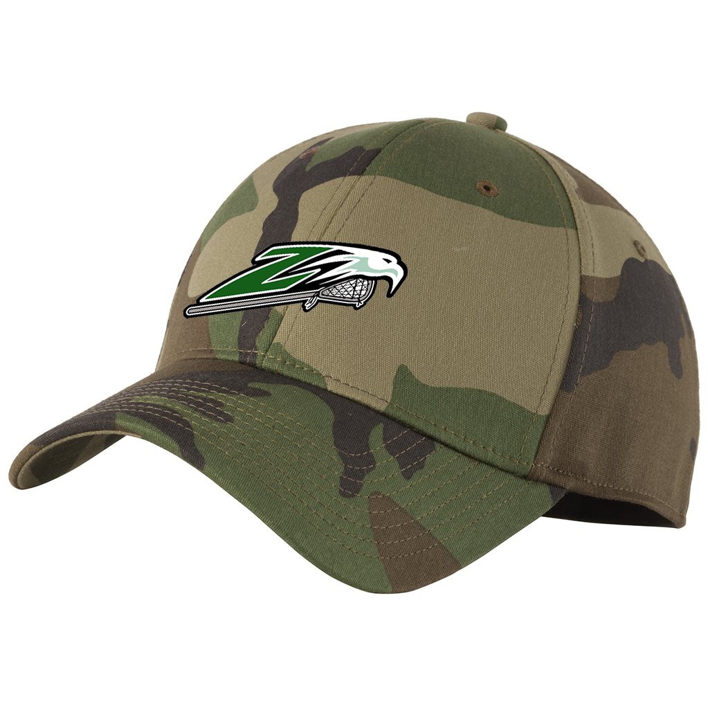 Zionsville Lacrosse New Era Structured Stretch Cap