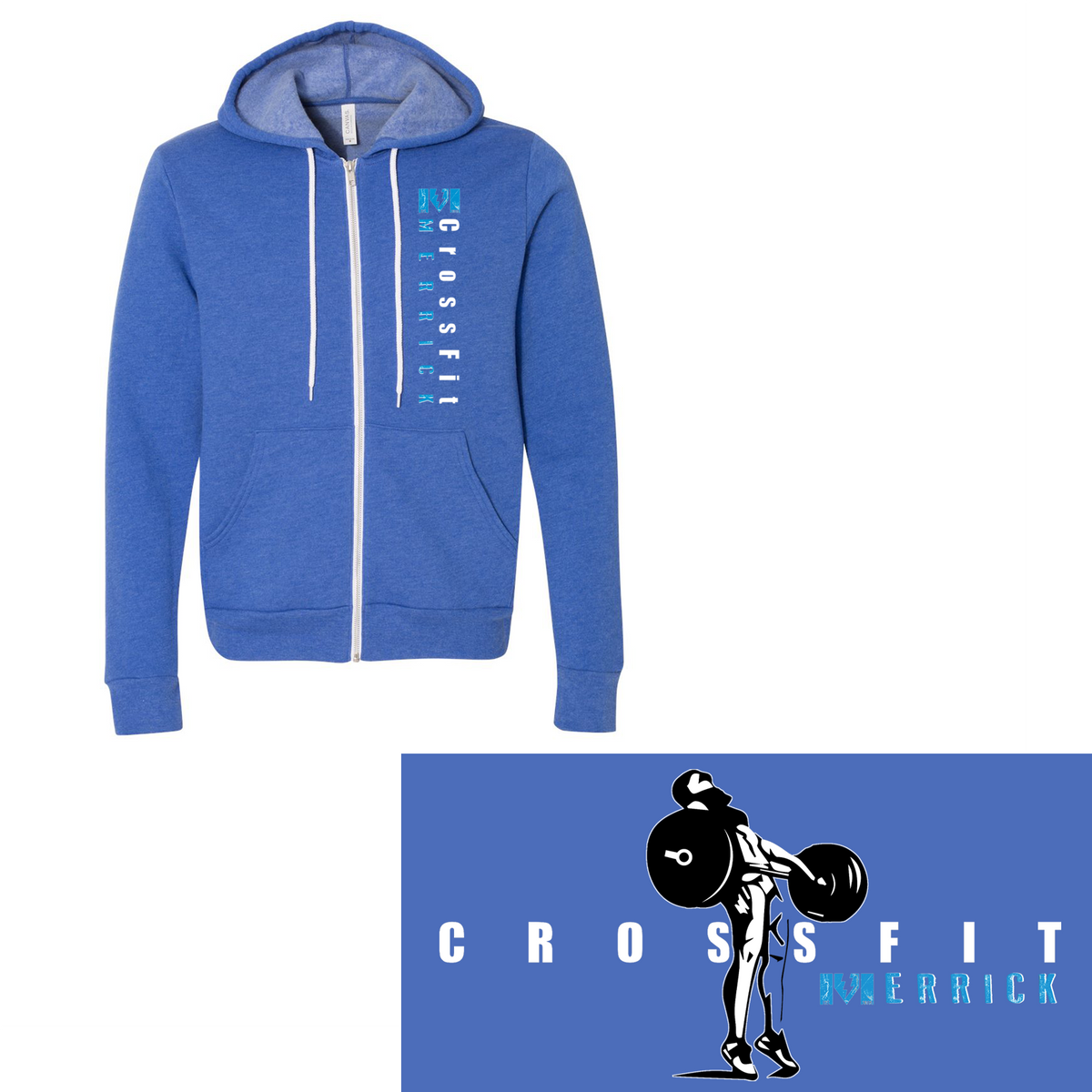 Merrick CrossFit Full Zip Hoodie