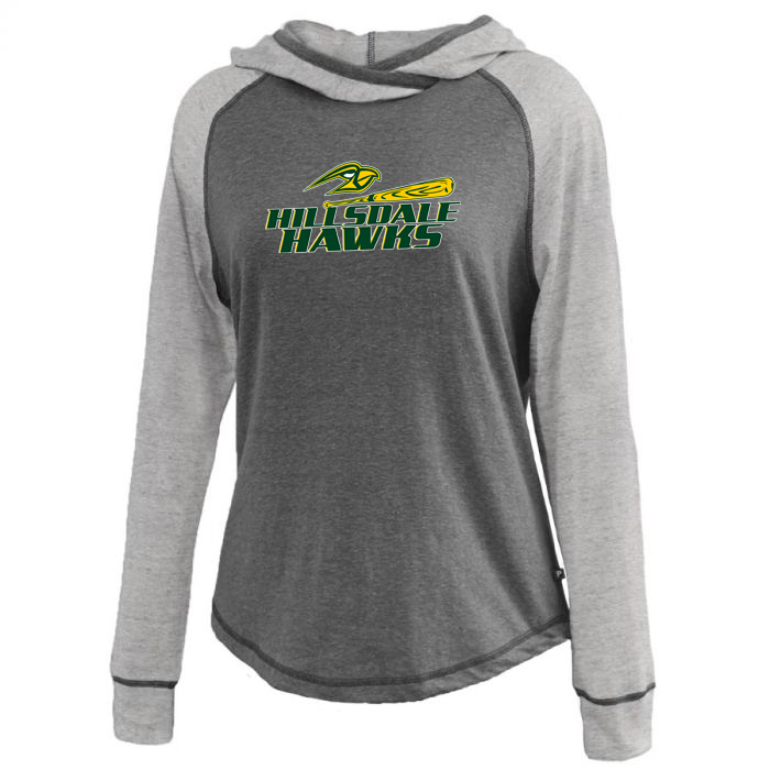 Hillsdale Hawks Triblend Hoodie