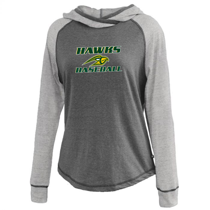 Hillsdale Hawks Triblend Hoodie