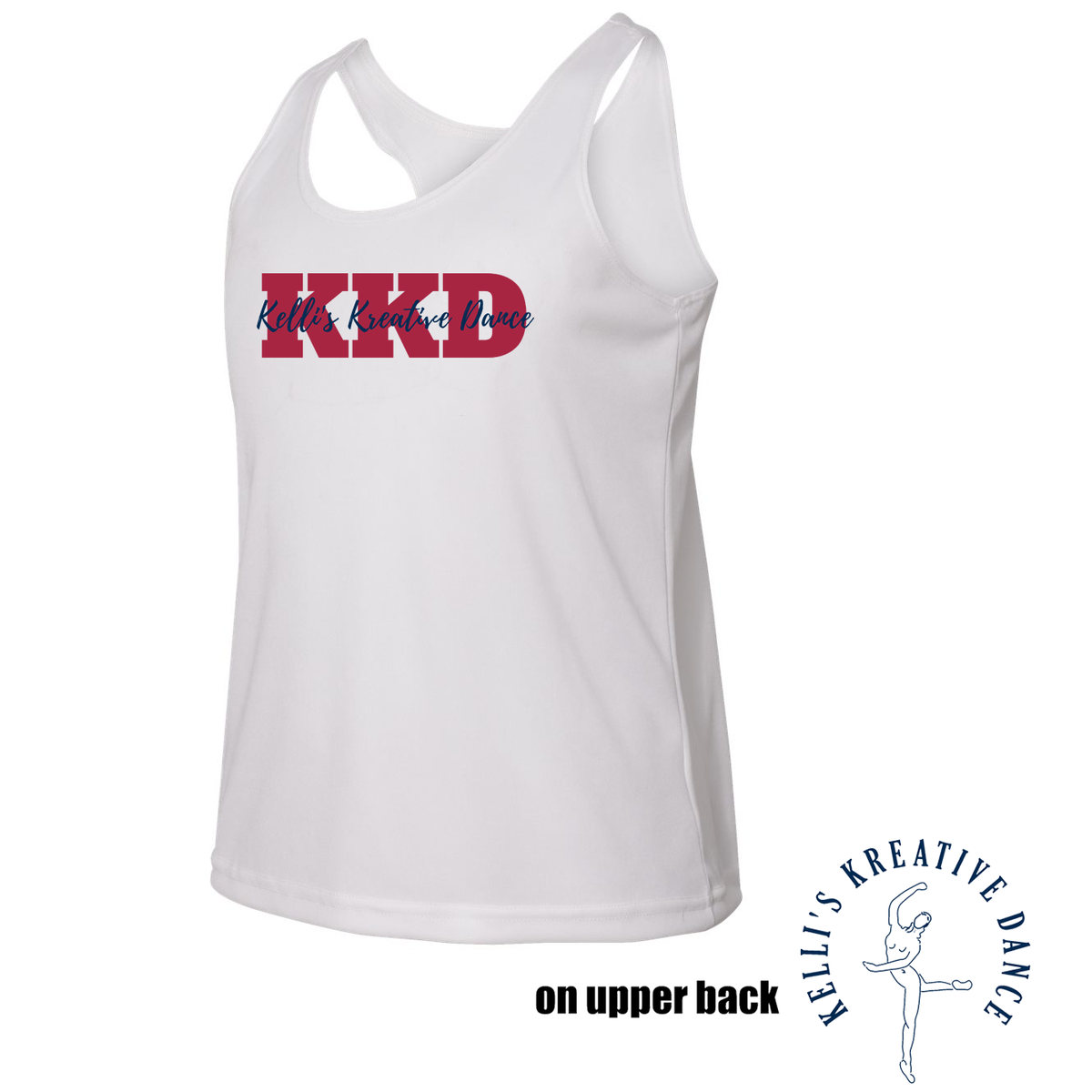 Kelli's Kreative Dance Girls B-Core Racerback Tank