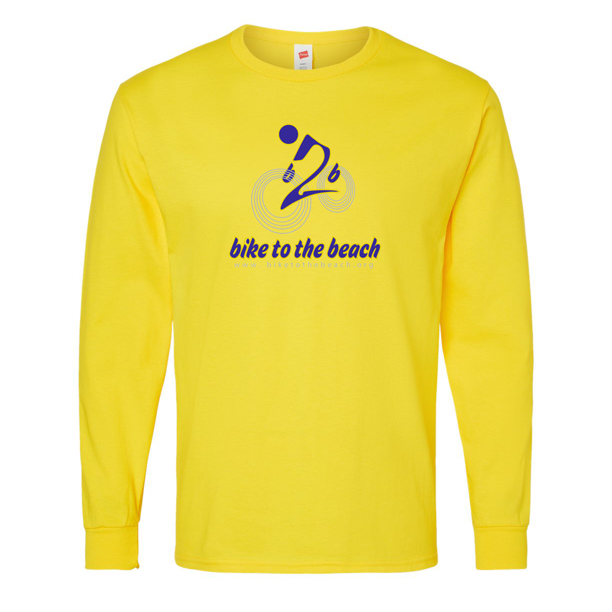 Bike to the Beach Essential-T Long Sleeve T-Shirt