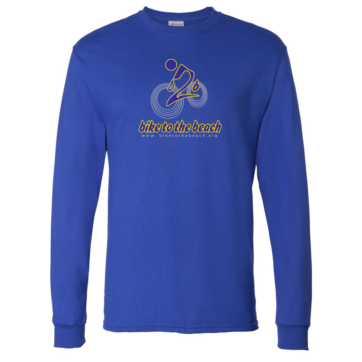 Bike to the Beach Essential-T Long Sleeve T-Shirt