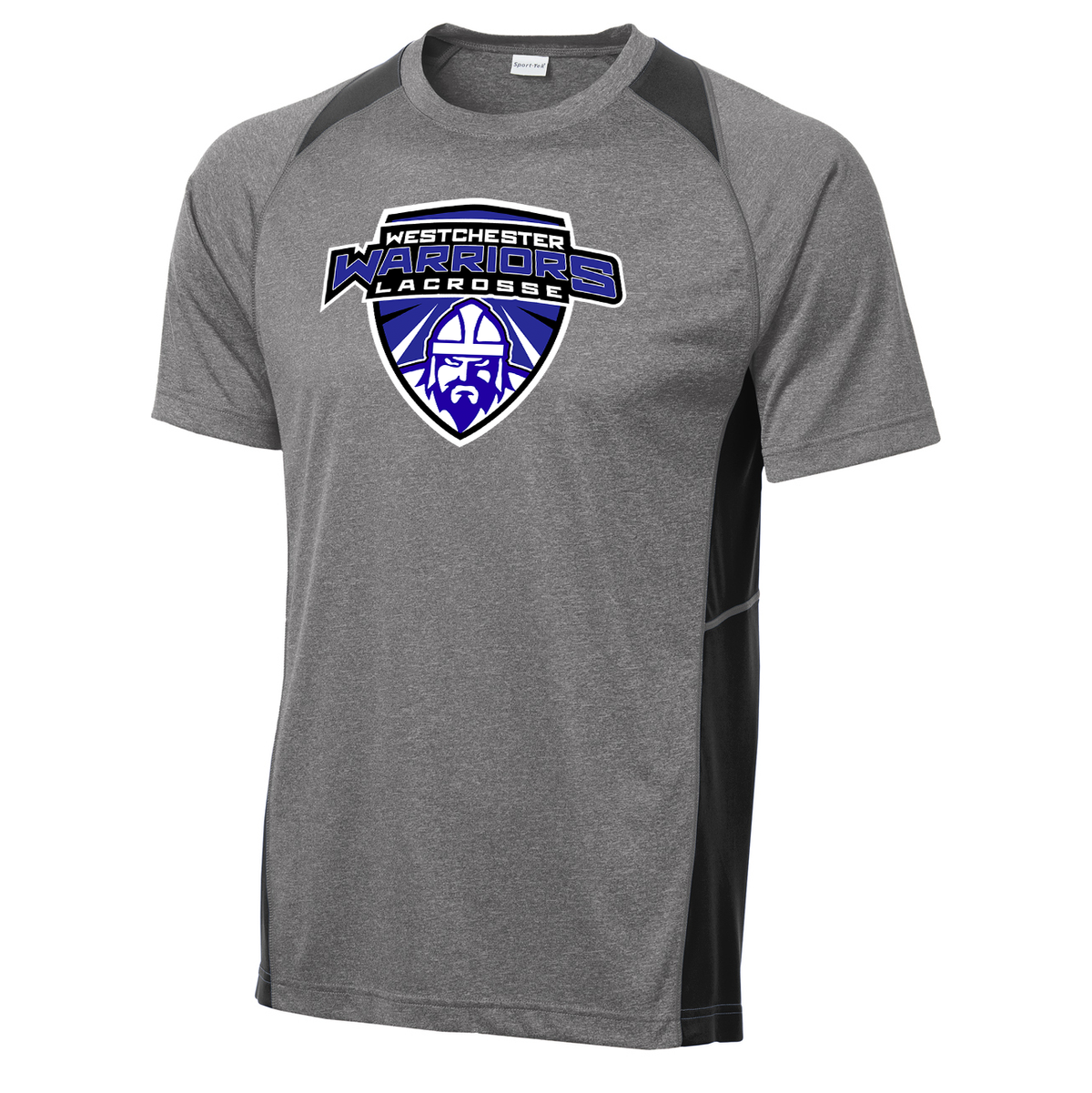 Westchester Warriors Boys Lacrosse Heather Colorblock Tee