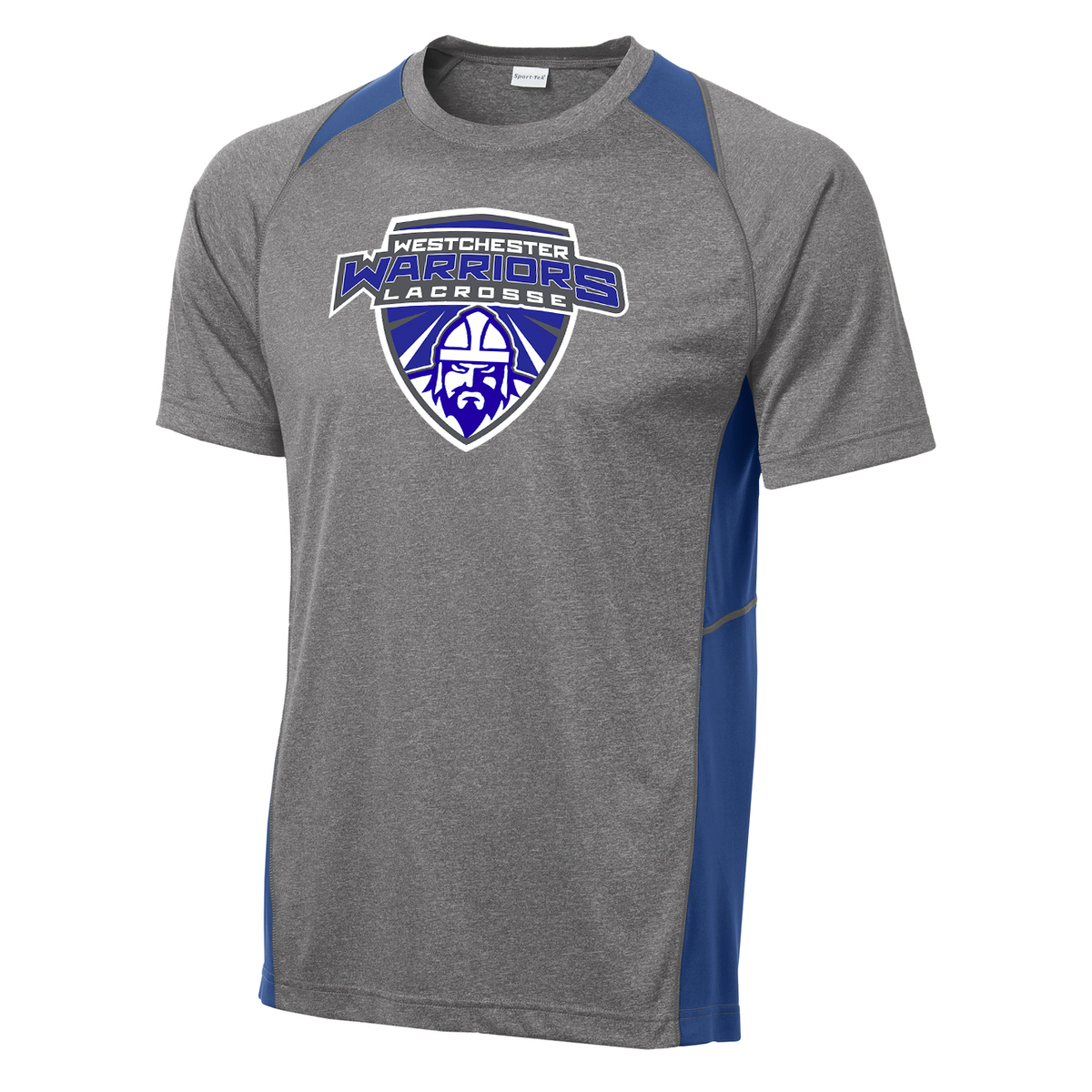 Westchester Warriors Boys Lacrosse Heather Colorblock Tee