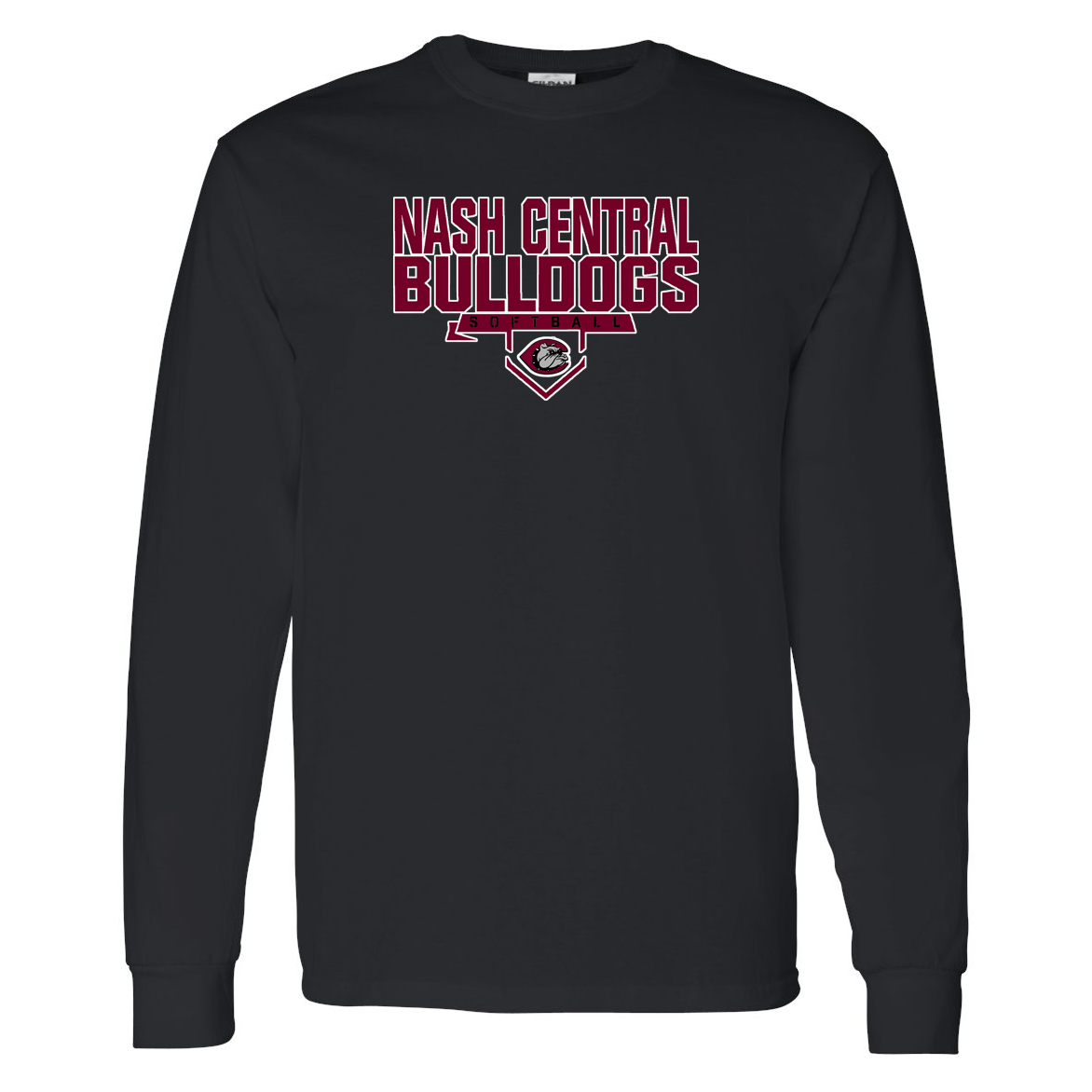 Nash Central HS Softball Ultra Cotton Long Sleeve Shirt