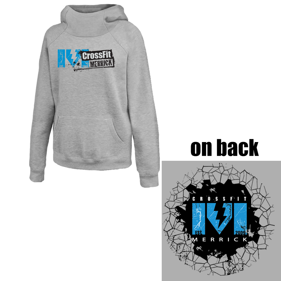 Merrick CrossFit Womens Varsity Scuba Hoodie