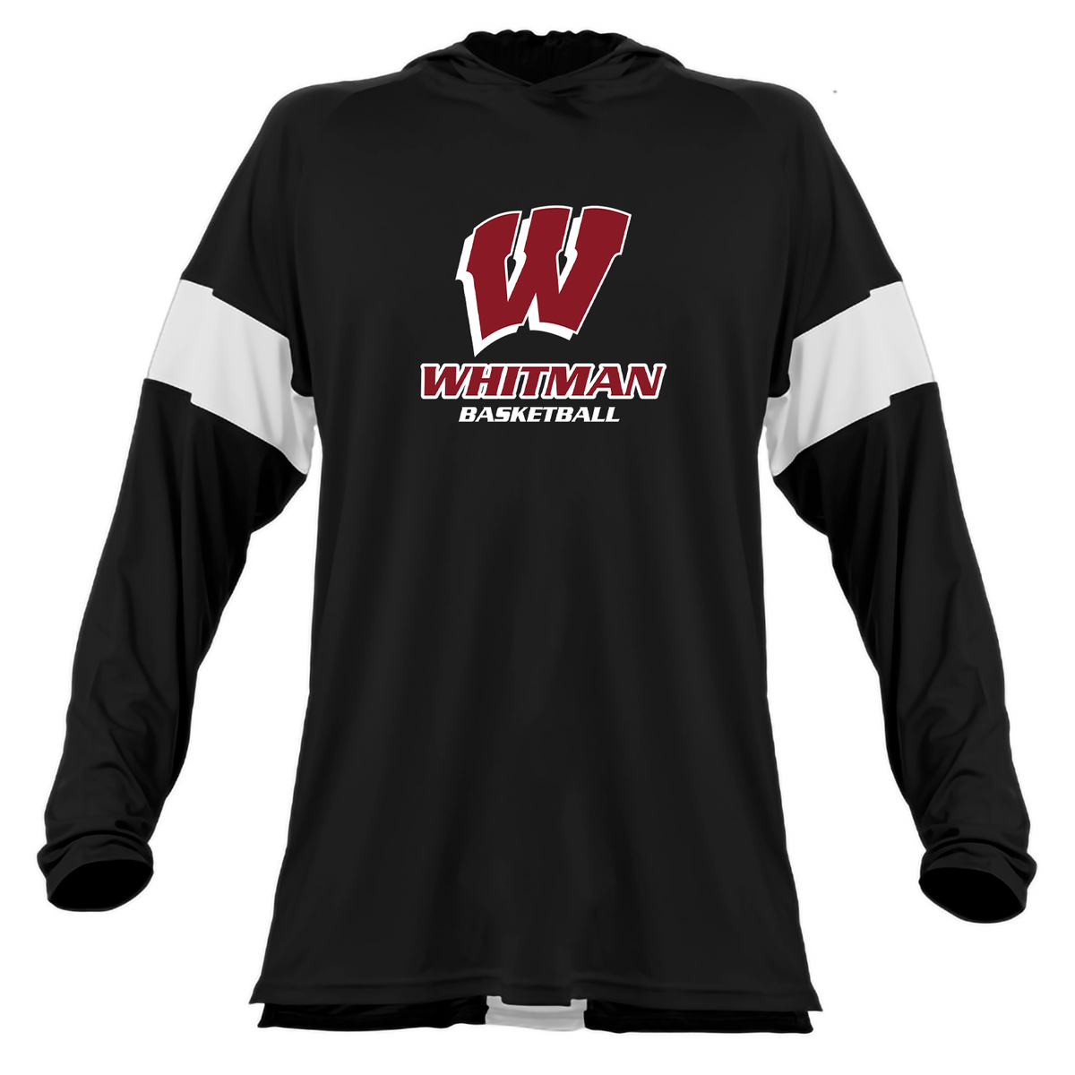 Whitman Basketball Long Sleeve Shooting Shirt